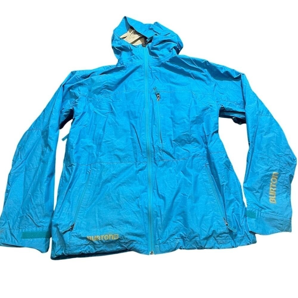 Burton Womens DryRide Snowboard Ski Waterproof Jacket‎ Coat Blue SIze Medium